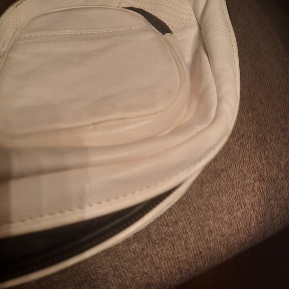 Gwen Stefani L.A.M.B. Crossbody Bag White Leather - Picture 6 of 16